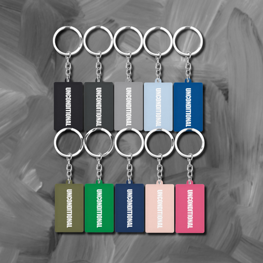 UNCONDITIONAL 001 KEYCHAIN