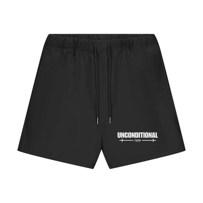 UNCONDITIONAL 004 "FAITH" Fleece Shorts